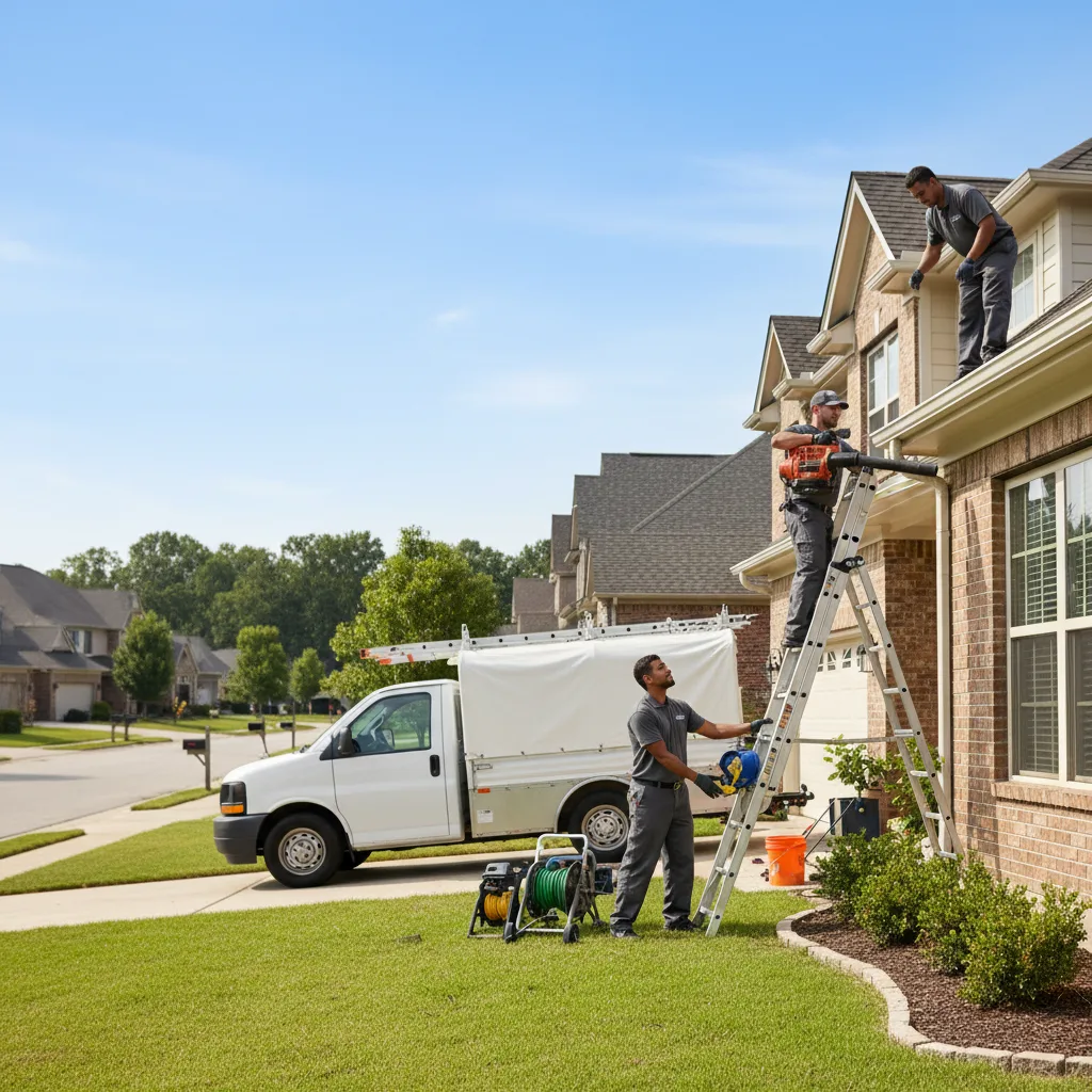 Home Gutter Service in Bondville, IL near me